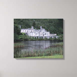 Kylemore-Abtei, Connemara, County Galway, Leinwanddruck