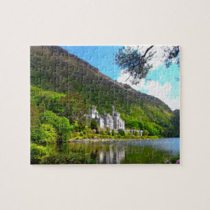 Kylemore-Abtei Connemara Galway Irland.