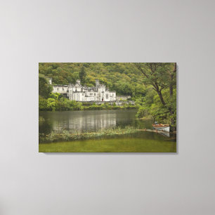 Kylemore-Abtei, County Galway, Irland, Leinwanddruck