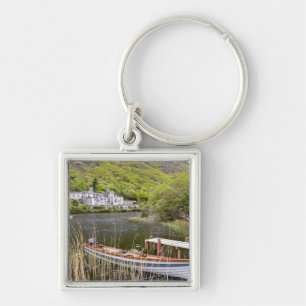 Kylemore-Abtei, Irland. Kylemore Abbey ist Schlüsselanhänger
