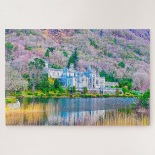 Kylemore-Abtei Irland. Puzzle