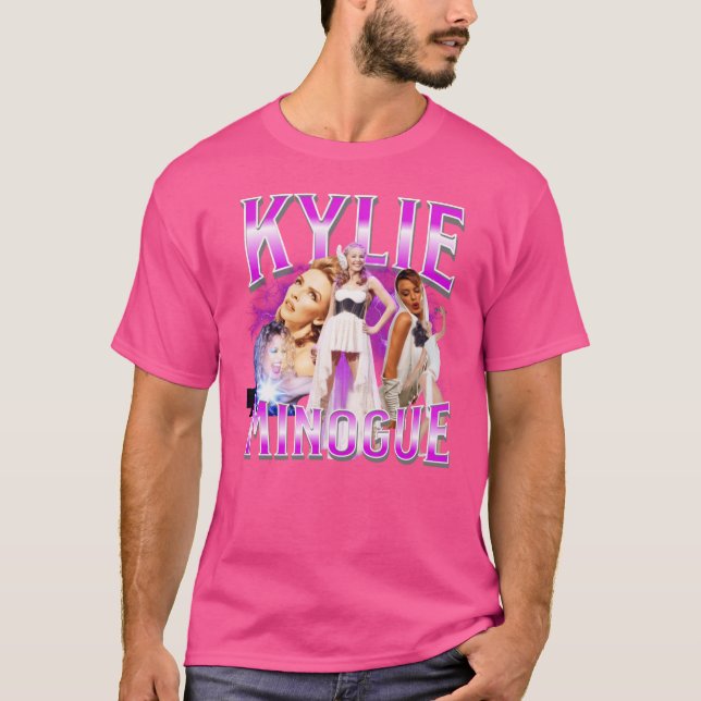 Kylie Minogue Bootleg 90s retro T-Shirt (Vorderseite)