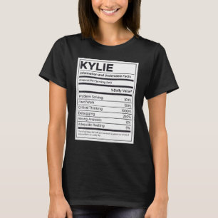 Kylie Nutrition Information Problem lösen T-Shirt