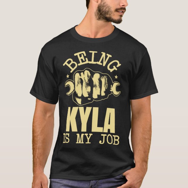 Kylla zu sein ist mein Beruf T-Shirt (Vorderseite)