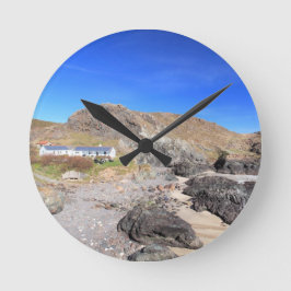 Kynance Cove Wall Clock Runde Wanduhr