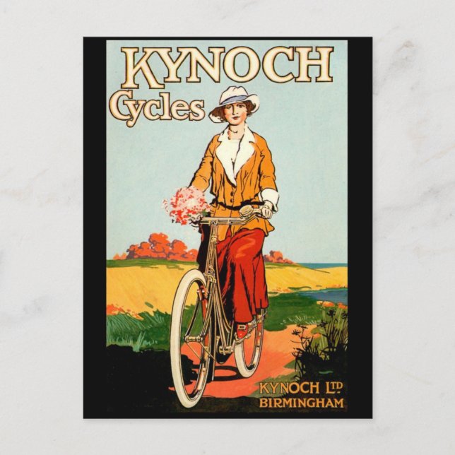 KYNOCH Cycles Postkarte (Vorderseite)