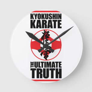 Kyokushin_0002.png Runde Wanduhr