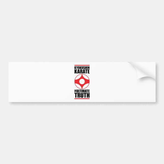 Kyokushin_0003.png Autoaufkleber (Vorne)