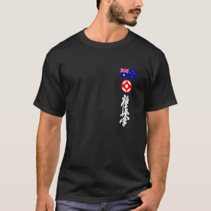 Kyokushin Austra Karate Australische Flagge Kyokus T-Shirt