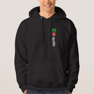 Kyokushin Brazil Karate Brasilianische Flagge Kyok Hoodie