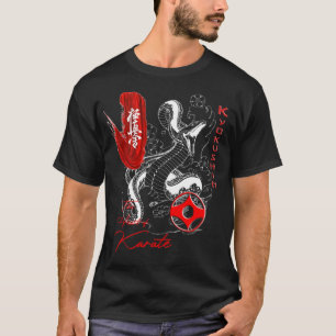 Kyokushin Das Herz von Karate Budo T - Shirt