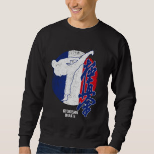 Kyokushin France Karate Französische Flagge Kyokus Sweatshirt