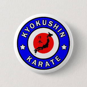 Kyokushin Karate Button