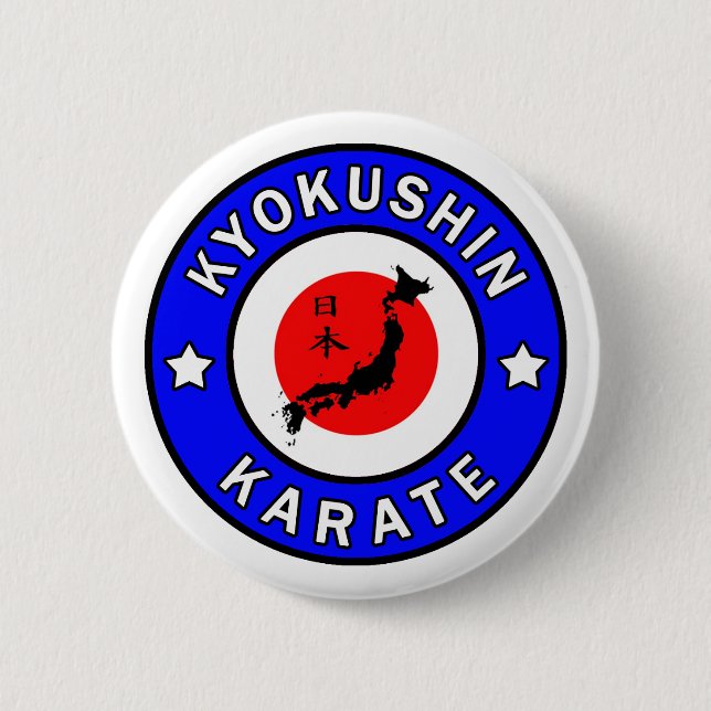 Kyokushin Karate Button (Vorderseite)