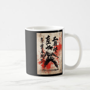 Kyokushin Karate Japanische Kalligrafie Kampfsport Kaffeetasse