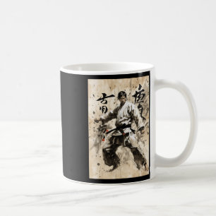 Kyokushin Karate Japanische Kalligrafie Kampfsport Kaffeetasse