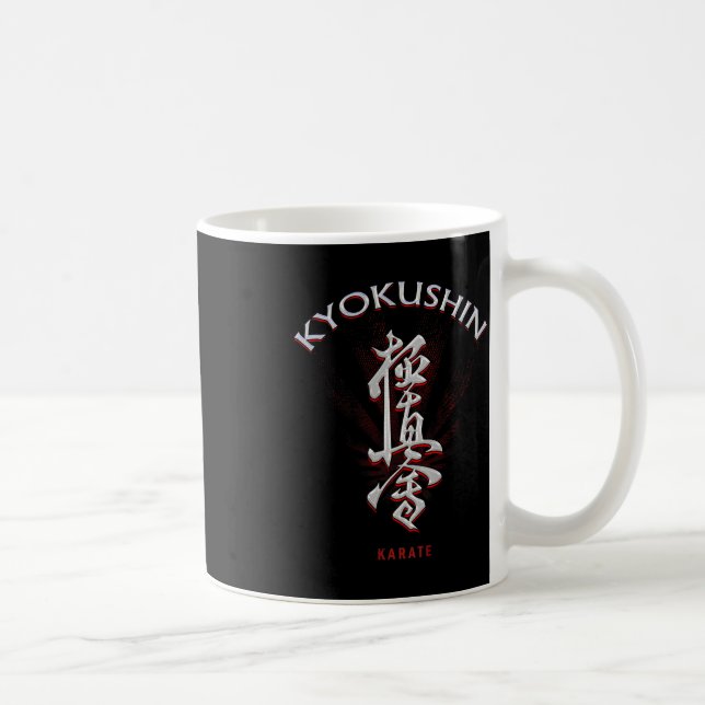 Kyokushin Karate  Kaffeetasse (Rechts)