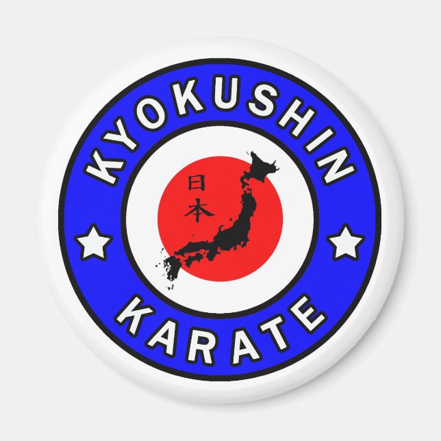 Kyokushin Karate Magnet (Vorne)