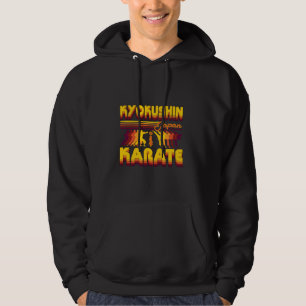 Kyokushin Karate Retro Design Classic und Strong! Hoodie