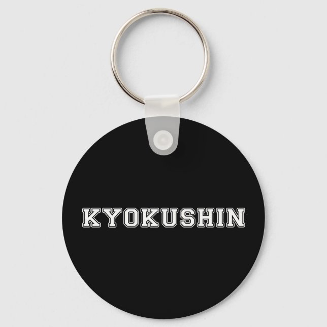 Kyokushin Karate Schlüsselanhänger (Vorderseite)