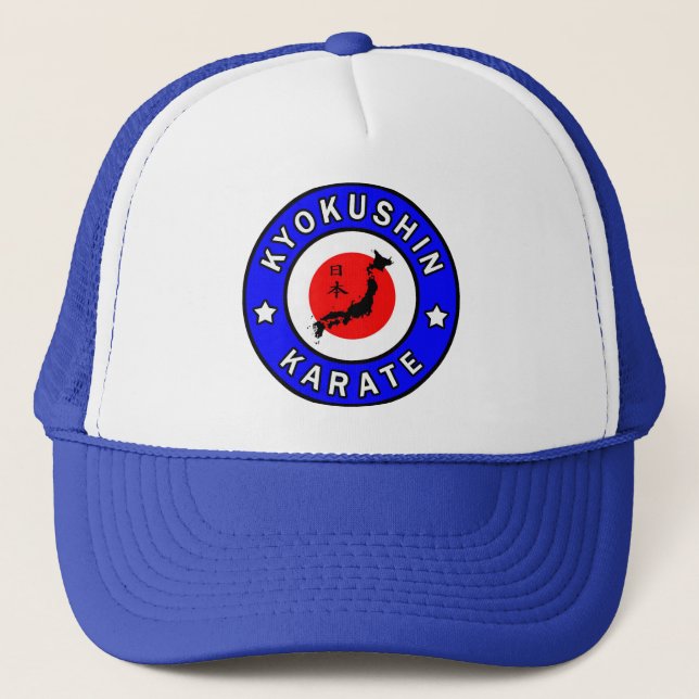 Kyokushin Karate Truckerkappe (Vorderseite)
