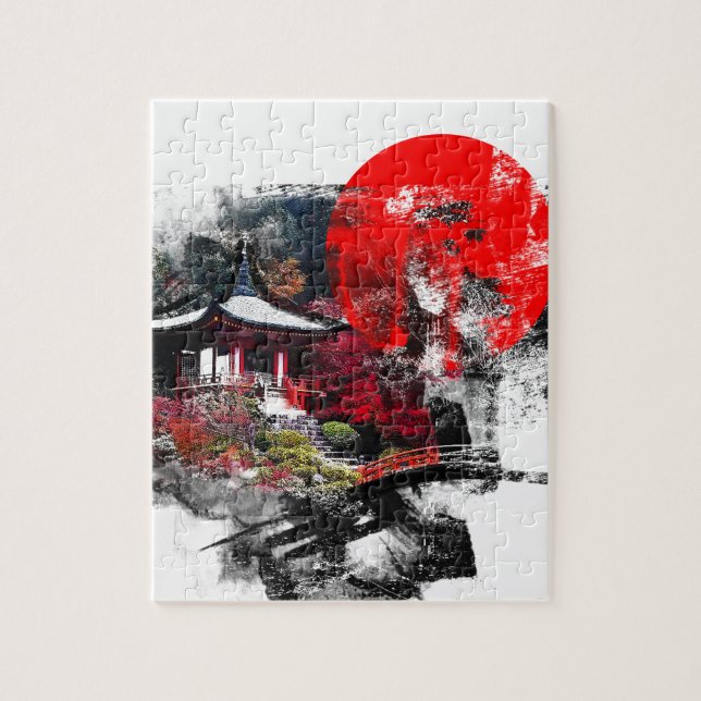 Kyoto Japan abstrakt (Vertikal)