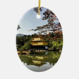 Kyoto Japan Goldentemple Temple Kinkaku-Ji Keramikornament