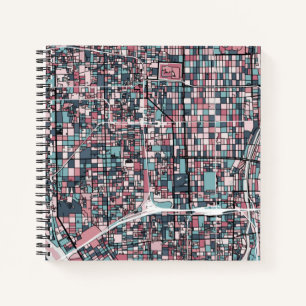 Kyoto-Japan-Karte Notizbuch