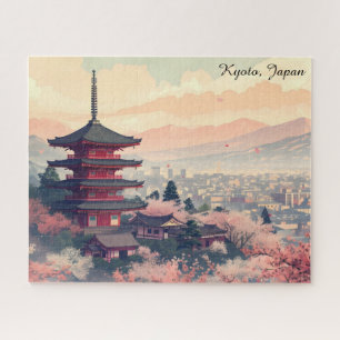 Kyoto Japan Kirschblüten Tempel Kunst – Sapura