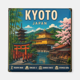 🧲 Kyoto Japan Reise Andenken Für Jede Reise  Magnet