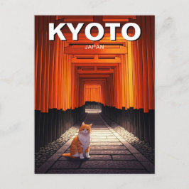 Kyoto Japan Reise Fushimi Inari Taisha Postkarte