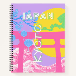 Kyōto Japan Reisekunst Notizbuch