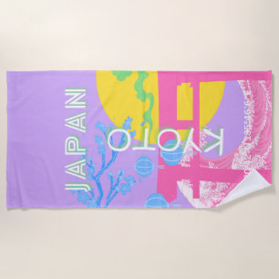 Kyōto Japan Reisekunst Strandtuch