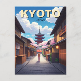 Kyōto Japan Reisen Yasaka Shrine Postkarte