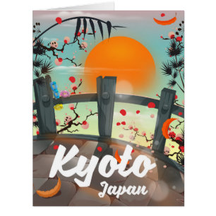 Kyoto Japan Reiseplakat