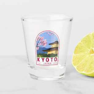 Kyōto Japan Reiseroutensemblem Schnapsglas
