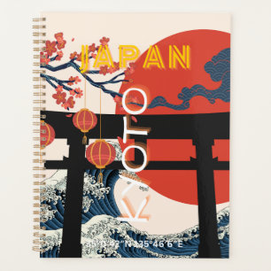 Kyoto Japan Travel Art, Art Voyage Retro