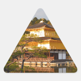 Kyoto Kinkaku Ji Japan Dreieckiger Aufkleber