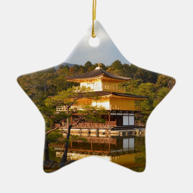 Kyoto Kinkaku Ji Japan Keramik Ornament (Vorne)