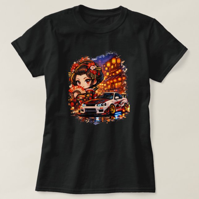 Kyoto Night Runner T-Shirt (Design vorne)
