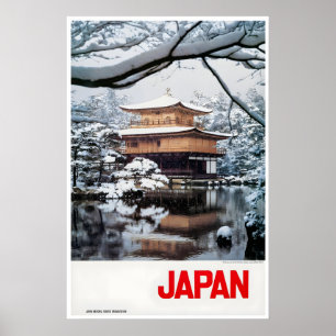 Kyoto Reiseplakat Japan Druck Japanische Kunst Poster