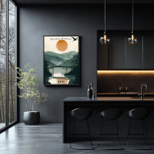 Kyōto Ruhe - Zen-Garten-Spiegelungen