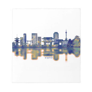 Kyoto Skyline Notizblock