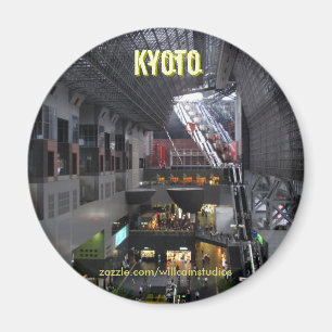 Kyoto-Stations-Innenraum Magnet