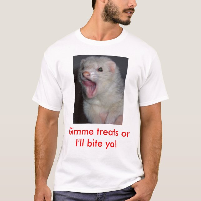 Kyra das Frettchen T-Shirt (Vorderseite)