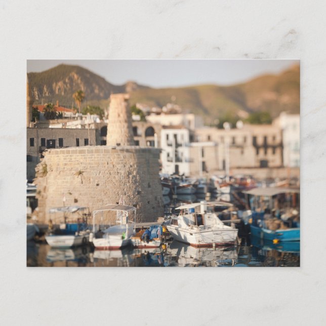 Kyrenia-Hafen Nordzypern Postkarte (Vorderseite)
