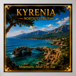 Kyrenia Nordzypern Inselreise Poster
