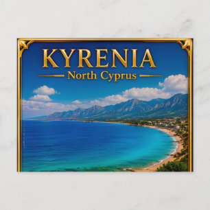 Kyrenia Nordzypern Küstenreise Erinnerung Postkarte