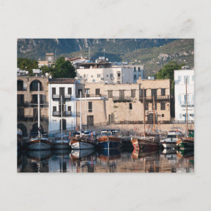 Kyrenia Old Harbour Northern Cyprus Postkarte