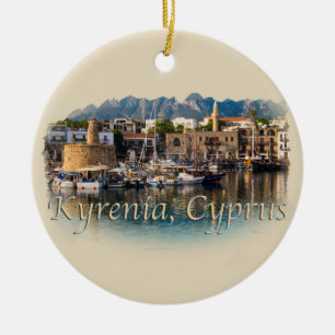 Kyrenia, Zypern: Hafen Keramik Ornament